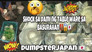 MEGA ANG JACKPOT?TABLE WARE‼️KITCHEN WARE SA BASURAHAN UMAAPAW‼️HINDI ALAM ALIN DADAMPUTIN???