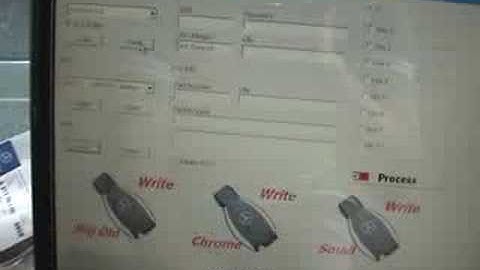 Mercedes IR SMART KEY programmer, W220 chrome original new