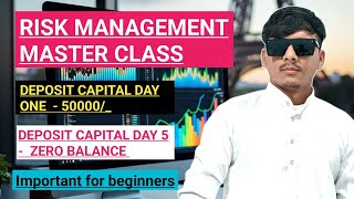 RISK MANAGEMENT MASTER CLASS || IMPORTANT FOR BEGINNERS TRADER || TRADER ISHWAR KATARA.