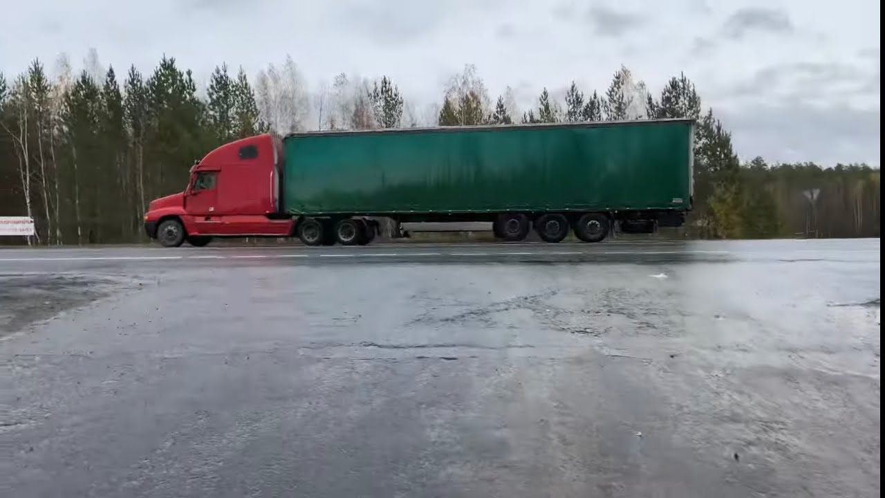 Купил прицеп///рейс Тюмень-Надым-Курган-Аксарка. Из Перми с новым ...