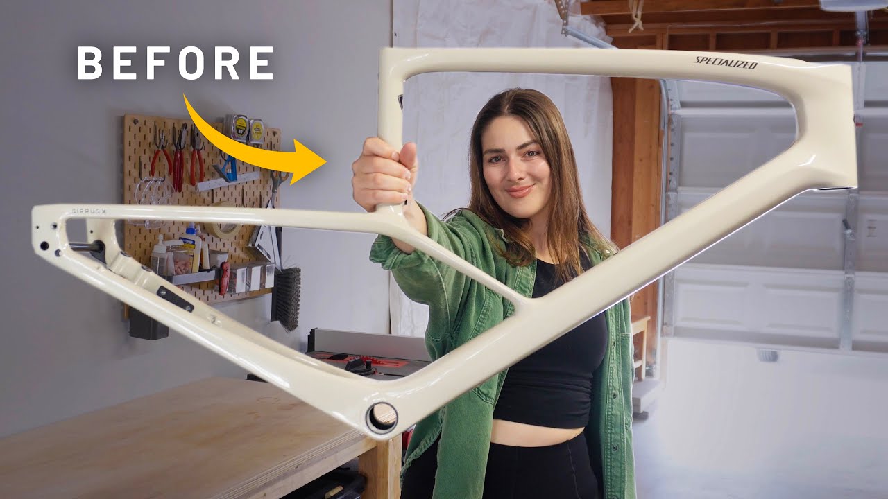 Разработка индивидуальной покраски для моего гравийного велосипеда