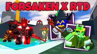 Showcasing ALL SKINS in the RTD X FORSAKEN Update! (Roblox)