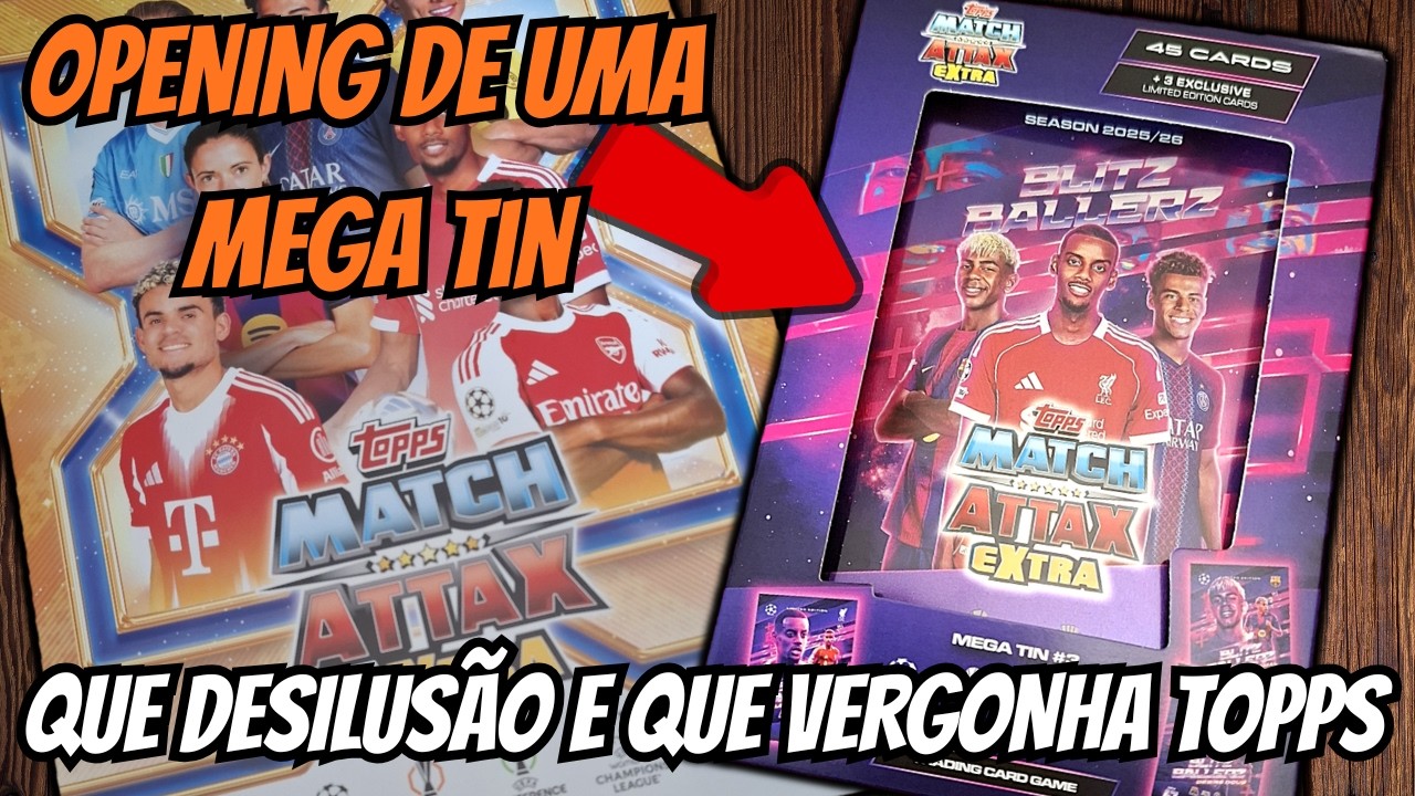 OPENING MEGA TIN #3 / VERDADEIRA DESILUSÃO  / E 18€ DE VERDADEIDA VERGONHICE TOPPS
