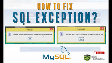 how to fix SQL Error- attempt to write a read only database | unable to open database file [SOLVED]