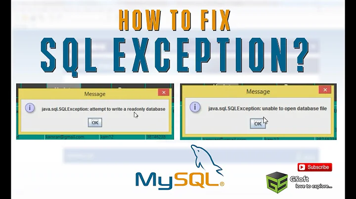 how to fix SQL Error- attempt to write a read only database | unable to open database file [SOLVED]