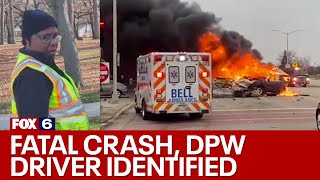 Wauwatosa fatal crash; DPW driver ID'd by medical examiner | FOX6 News Milwaukee