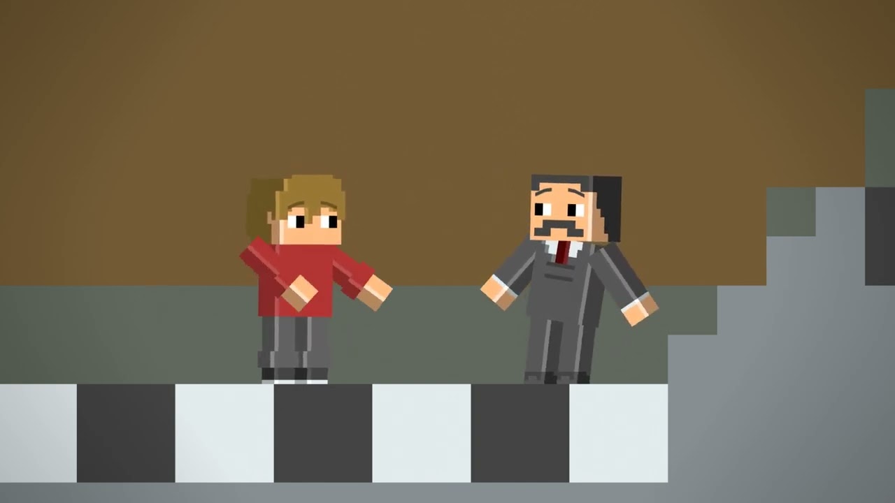 Mumbo and Grian laughing at Skizz's Dedication - Animation