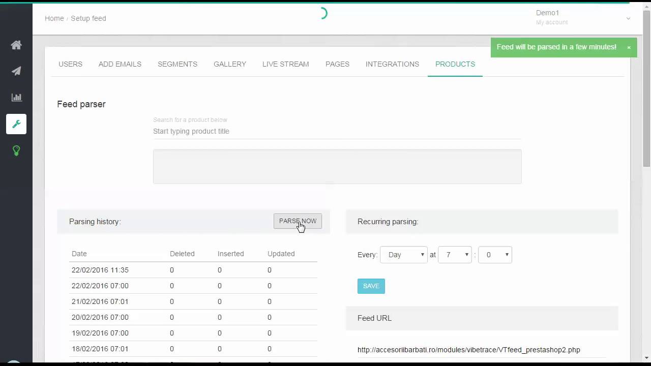 How to update your product's data