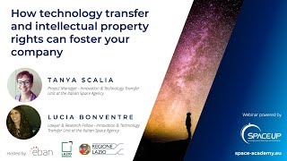 Webinar: How technology transfer and intellectual property rights can foster your company.