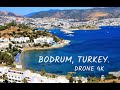 Bodrum, Turkey. Drone 4k