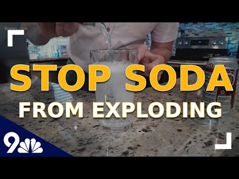 Science Minute: How To Keep A Soda Can From Exploding