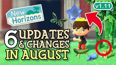 Animal Crossing New Horizons: 6 UPDATES & CHANGES in AUGUST 2021 (Events & Details You Should Know)