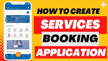 Make service booking app || How to make services provider app || on-demand services booking app