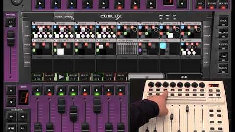 Cuelux Tutorial - Midi devices
