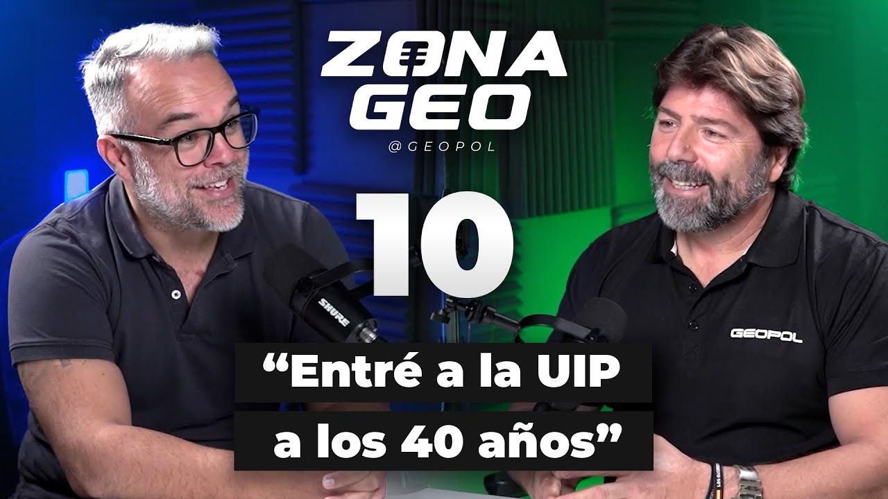 🎙 ZONA GEO 10 - Pedro de Permiso para Clave | UIP, Rayos, la POLICÍA desde DENTRO, NUEVOS policías