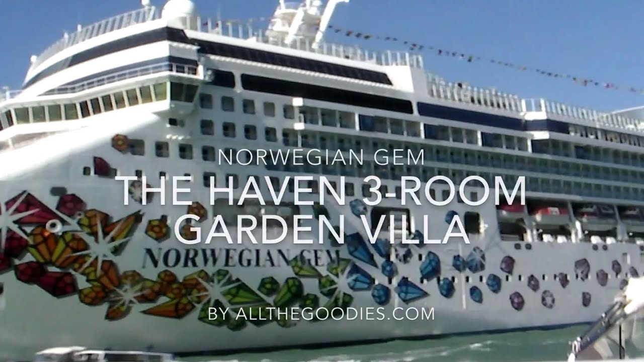 Luxury Cruise The Haven 3 Room Garden Villa At Norwegian Gem Allthegoodies Com