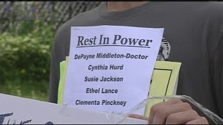 Protest in Northampton condemns Charleston church shooting