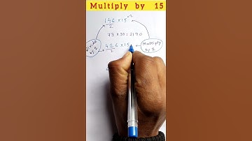 Multiply by 15 | Best multiplication short trick | multiply any number with 15 | #mathshort #trick