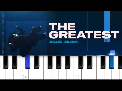 Billie Eilish THE GREATEST Piano Tutorial