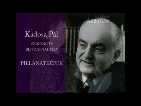 Kadosa Pál: Pillanatképek  Előadja: Ábrahám Mariann