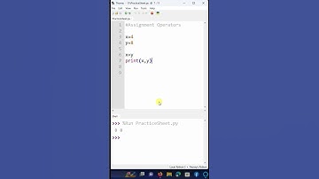 #22 - Example of Assignment Operators in Python | Python Tutorial | Praveen Kumar