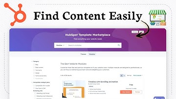How To Use HubSpot Content Marketplace (Content Shop Overview)