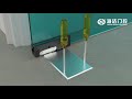 HEINDA SINGLE CYLINDER FLOOR SPRING HD-212