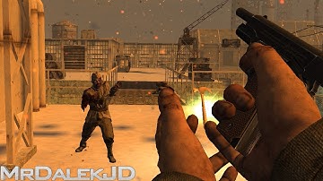 "MOST DETAILED MAP EVER!" Custom Zombies "PENGUIN" - (CoD WaW Custom Zombies)