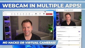 How to see webcam in multiple apps at the same time in Windows | No hacks or virtual cameras