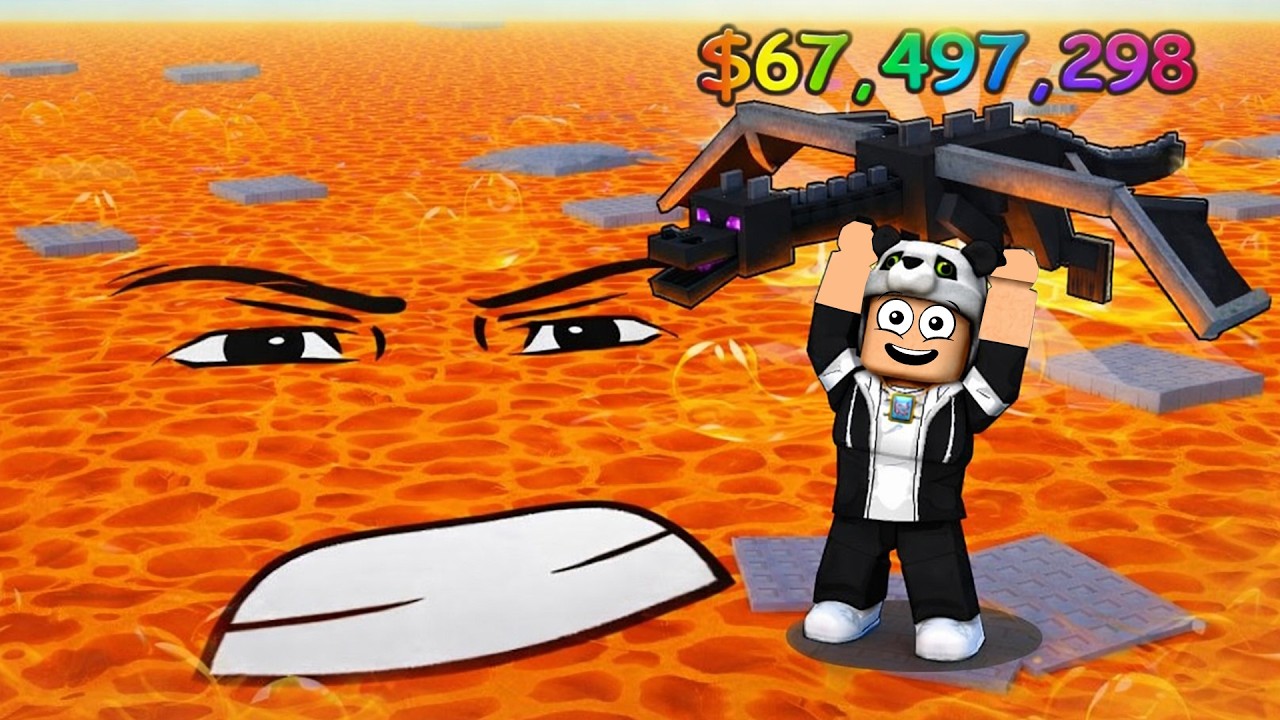 EN İYİ MINECRAFT MOBS Karakterlerini Alarak Zengin Ol! Lava Geliyor - Roblox