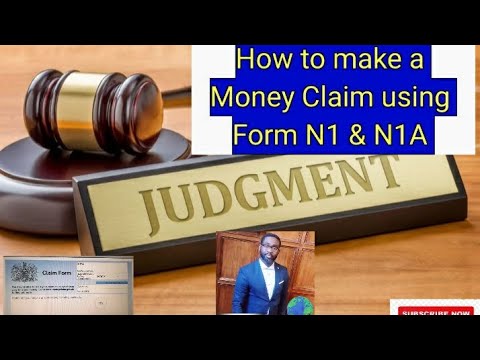 How to complete I Money Claim Form N1 I Suing an Individual I Company I Institution : Part 2