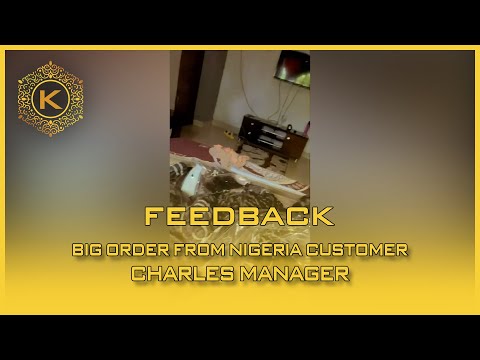 Video Big Order From Nigeria Customer, Charles Manager 56
