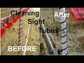 Easy way to clean Ziggity Sight Tubes