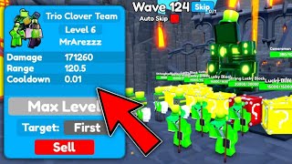 😱OMG!! 🔥 USING ALL CLOVER UNIT IN ENDLESS MODE!! 🥵 (Roblox) | Toilet Tower Defense Eps 71 Part 1