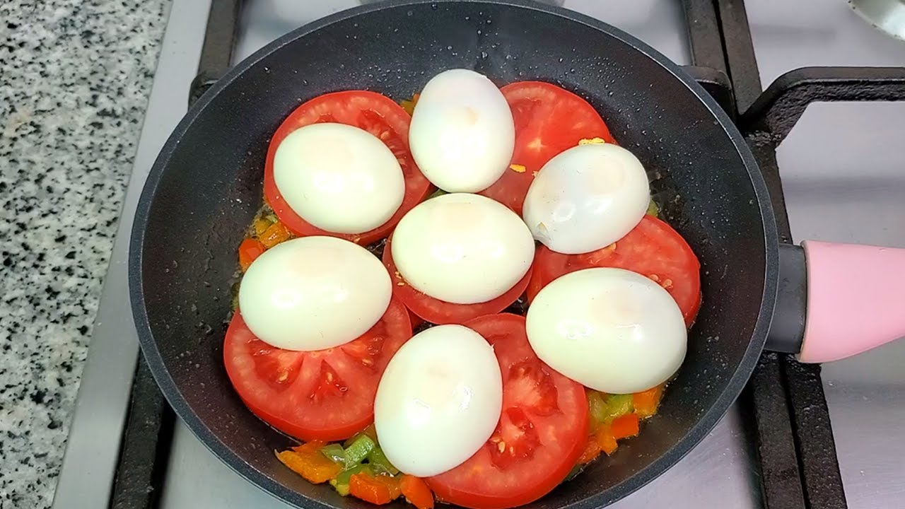 Huevos cocidos de una manera que nunca imaginaste AMARS ESTA RECETA!