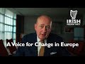 A voice for change in europe  michael leahy 2024