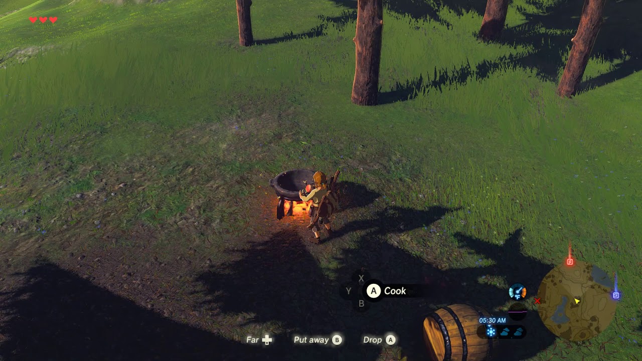 breath of the wild bat soup recipe YouTube