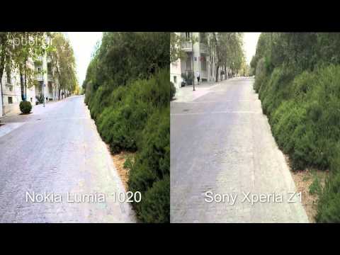 Nokia Lumia 1020 vs Sony Xperia Z1 (video comparison)