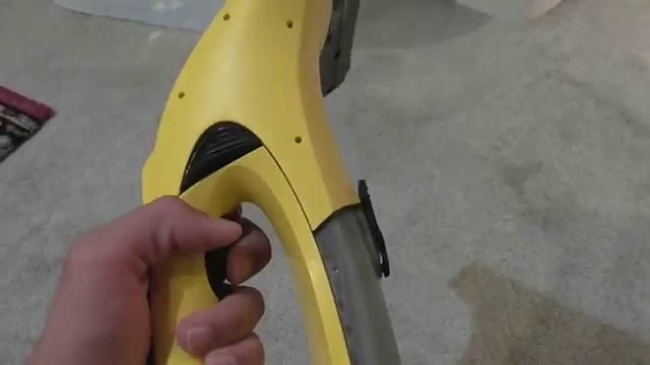 karcher window vac problems