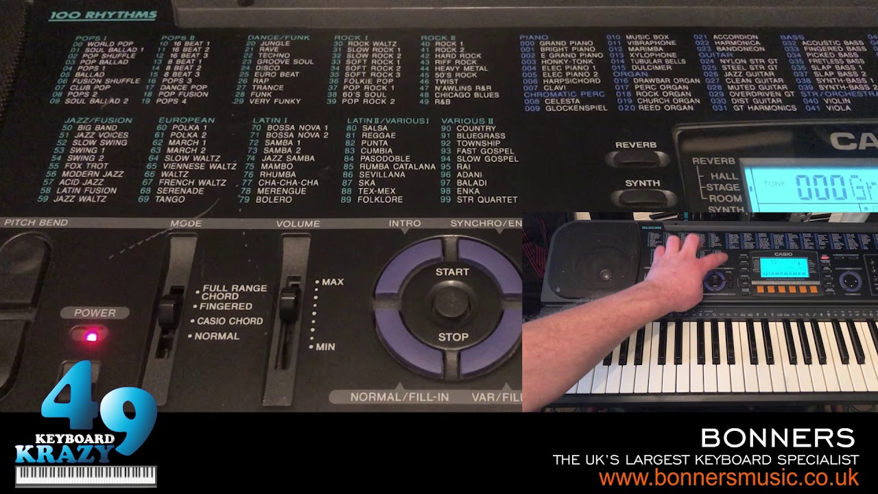 Casio 100 rhythms Clearance