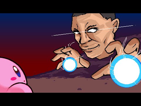Kirby VS Boss!Obama [Short Powerpoint Animation]