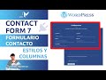 WordPress: Contact Form 7. Estilos y Columnas (Responsive)