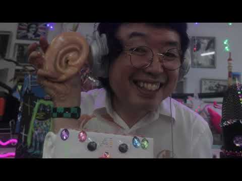 【 ASMR】大きい耳のマッサージと耳舐め　Large ear massage and ear licking