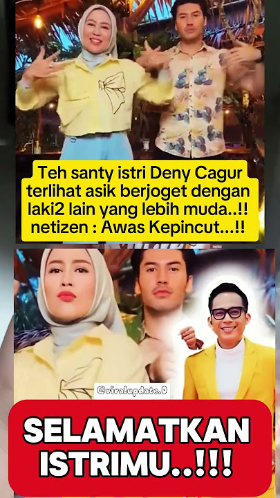 Awas kepincut...!! teh santy asik joget bareng laki-laki yang lebih muda..!! #shortsviral