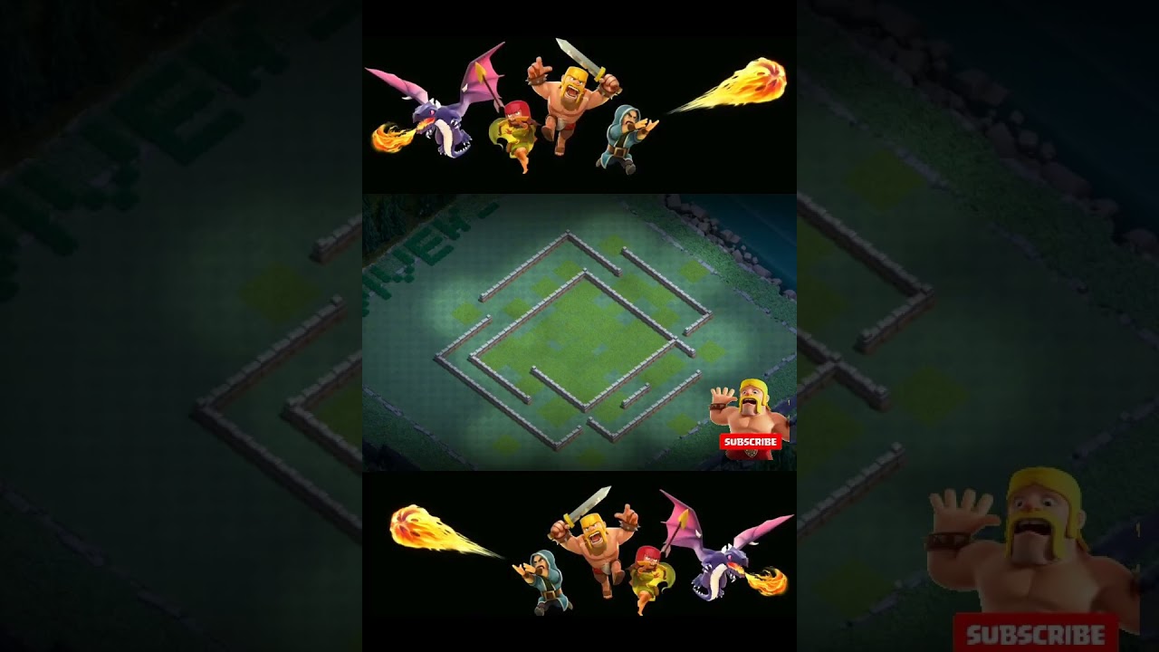 Best Builder hall 9 Trophy push base Link is in the Comment box | Clash of Clans | 
