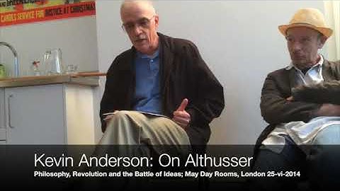 Kevin Anderson on Louis Althusser