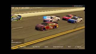 Big one at talladega in nascar rivals! screenshot 5