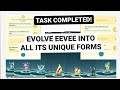 HOW TO EVOLVE EEVEE INTO ALL ITS UNIQUE FORMS | LEVEL 42 TASK | POKÉMON GO
