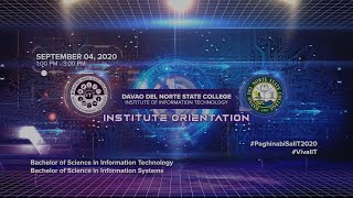 DNSC Institute of Information Technology Student and Academic Orientation 2020