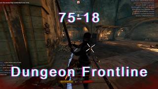 Mordhau | 75-18 on Dungeon Frontline | Full Match | Mordhau Gameplay